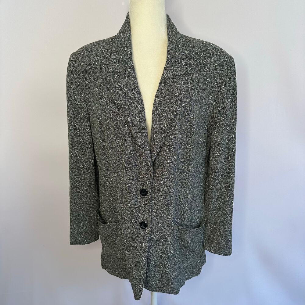 Diane Von Furstenberg Vintage Floral Blazer